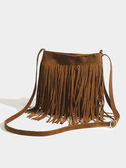 Fransen Umhängetasche Boho-Stil