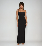 Maxikleid mit Spaghettiträgern