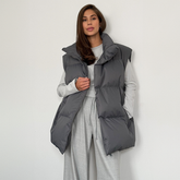 Wattierte ärmellose Weste