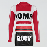 Pulli mit Rock-Aufdruck