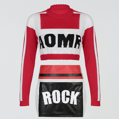 Pulli mit Rock-Aufdruck