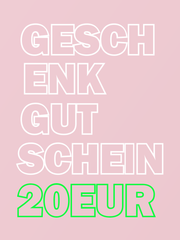 Geschenkgutschein 20 Euro