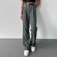 Elegante Stoffhose mit Bügelfalten