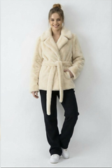 Teddy-Jacke Kurz