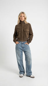 Sienna Vintage Wildlederjacke