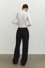 Langarmshirt mit schräger Naht