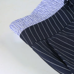 Weite Hose mit Streifen