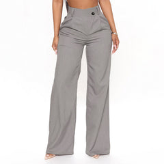 Weite Hose mit elegantem Schnitt