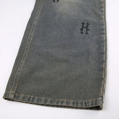 Jeans mit Distressed-Details