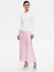 Femininer Maxirock mit floralem Print