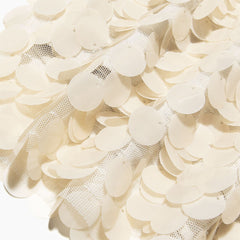 Pailletten-Minirock mit Lagenoptik