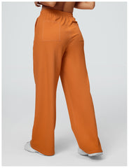 Weite High-Waist-Sporthose