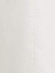 Leinenset mit Knopfleiste