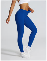 Nahtlose High-Waist-Sportleggings