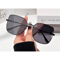 Oversized eckige Sonnenbrille