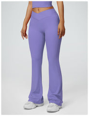 Hochtaillierte Bootcut-Leggings