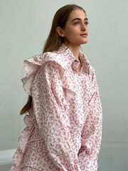 Baumwoll-Set mit Hemd und Shorts