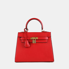 Handtasche mit Schlossdetail