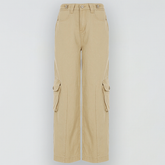 Wide-Leg-Hose mit Taschen