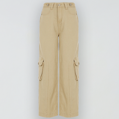 Wide-Leg-Hose mit Taschen