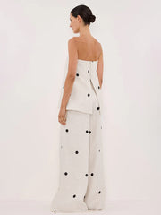 Off-White Punkte Set