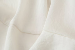 Boho Rüschen-Bluse mit Trompetenärmeln