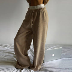 Weiche Loungewear-Hose aus Fleece