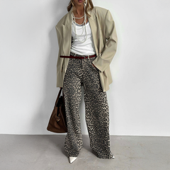 Hose mit Leopardenmuster