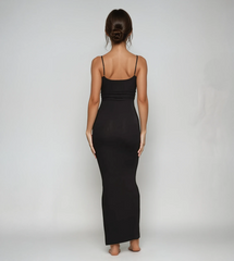 Maxikleid mit Spaghettiträgern