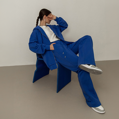 Zweiteiliges Hoodie-Set mit Relax-Fit