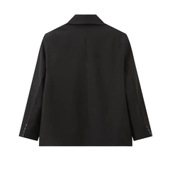 Loose-Fit Jacka med dolda knappar | Outlet