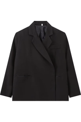 Loose-Fit Jacka med dolda knappar | Outlet