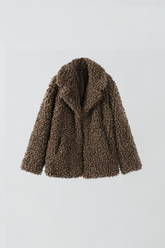 Teddy Lammfell Jacke