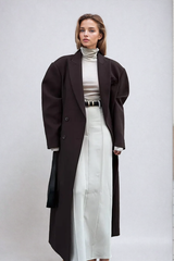 Doppelt geknöpfter Mantel | Outlet