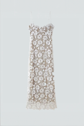 Spitzenkleid mit Trägern