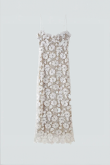 Spitzenkleid mit Trägern