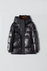 Steppjacke mit Kapuze