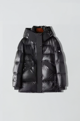 Steppjacke mit Kapuze