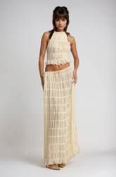 Boho Zweiteiler mit Maxirock