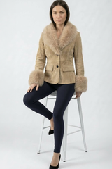 Suede Blazer