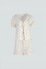 Zweiteiliges Sommer-Set mit Blümchenprint