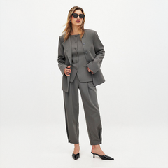 Elegante Weite-Hosen mit Bügelfalte