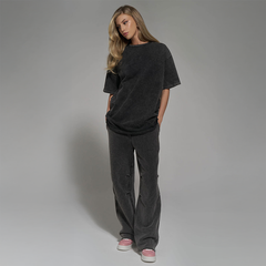 Lockeres Baumwoll-T-Shirt