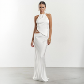 Maxikleid top mit Cut-Out-Details