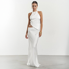 Maxikleid top mit Cut-Out-Details