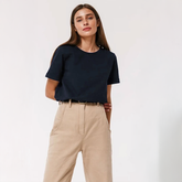 Klassisches Baumwoll-T-Shirt