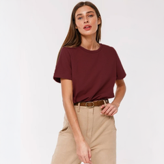 Klassisches Baumwoll-T-Shirt