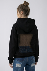 Rücken-Mesh Hoodie