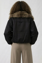 Faux Fur Bomber
