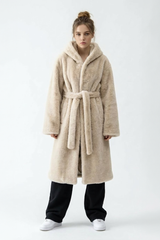 Teddykappa med huva | Léa